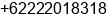 Phone number of Mr. Rizal Rizal at Bandung